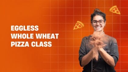 Eggless Whole Wheat Pizza Masterclass