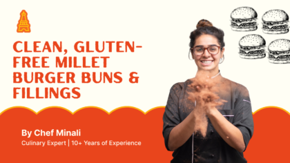 Clean, Gluten-Free Millet Burger Buns & Fillings